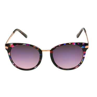 Foster Grant Women's Leopard Oval Sunglasses SUNSENTIALS BY FOSTER GRANT H06